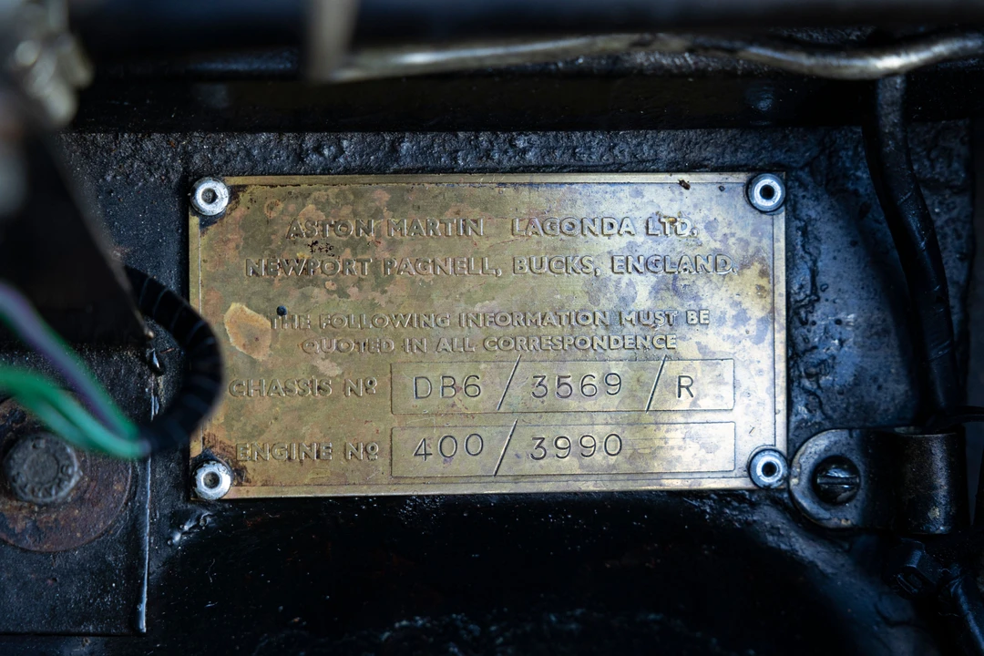 1969 Aston Martin DB6 - Image 20 of 31