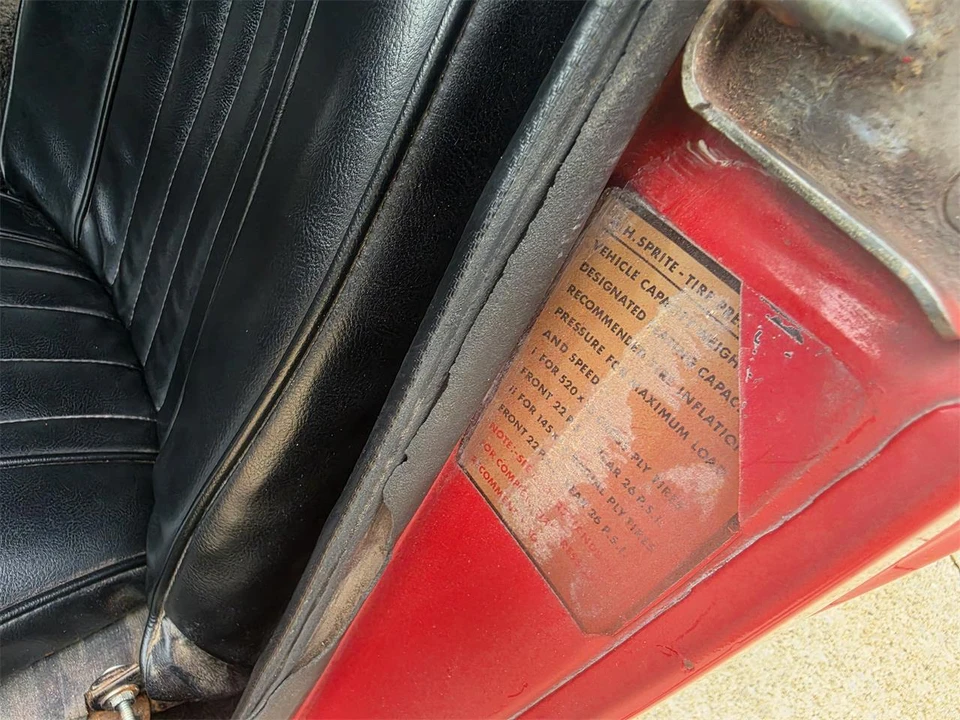 1969 Austin-Healey Sprite Mark IV - Image 27 of 31