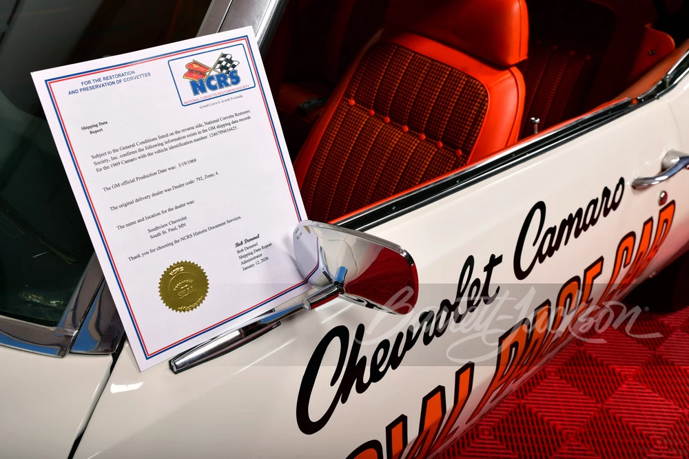 1969 Chevrolet Camaro SS 1st Gen - Image 24 of 28