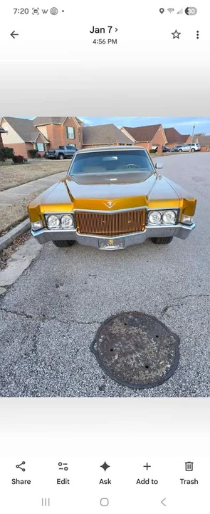 1969 Cadillac DeVille 3rd Gen - Image 2 of 8