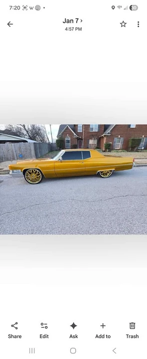 1969 Cadillac DeVille 3rd Gen - Image 3 of 8
