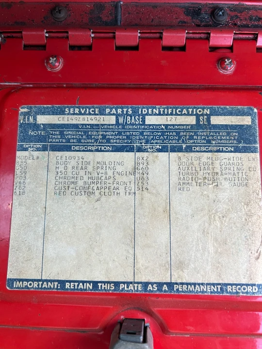 1969 Chevrolet C/K 2nd Gen - Image 27 of 31