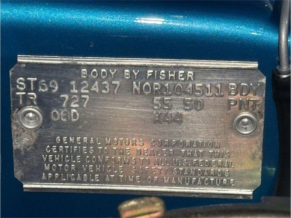 1969 Chevrolet Camaro 1st Gen - Image 29 of 31