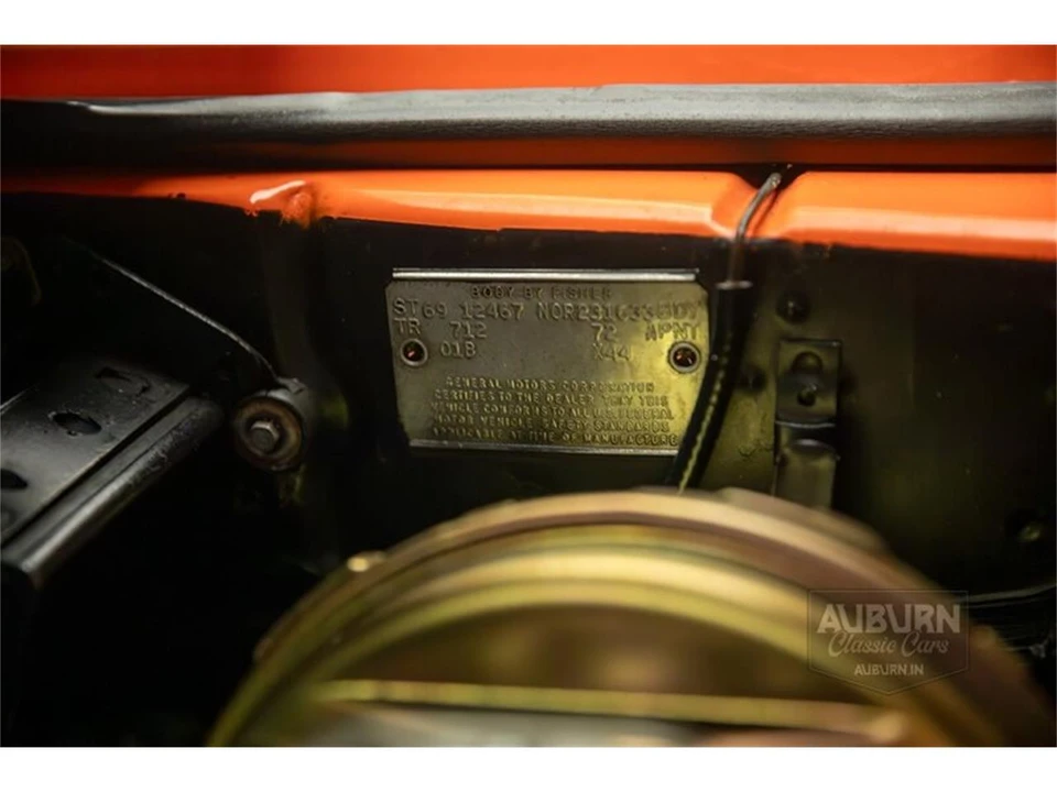 1969 Chevrolet Camaro 1st Gen - Image 13 of 31
