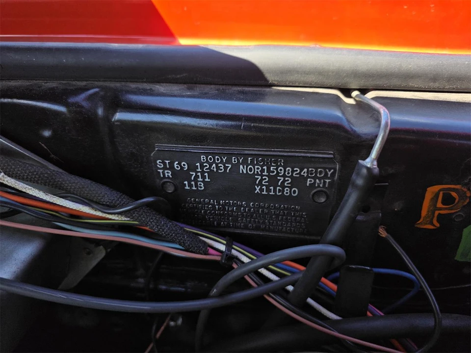 1969 Chevrolet Camaro COPO 9561 L72 1st Gen - Image 14 of 31
