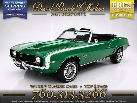 1969 Chevrolet Camaro SS Convertible