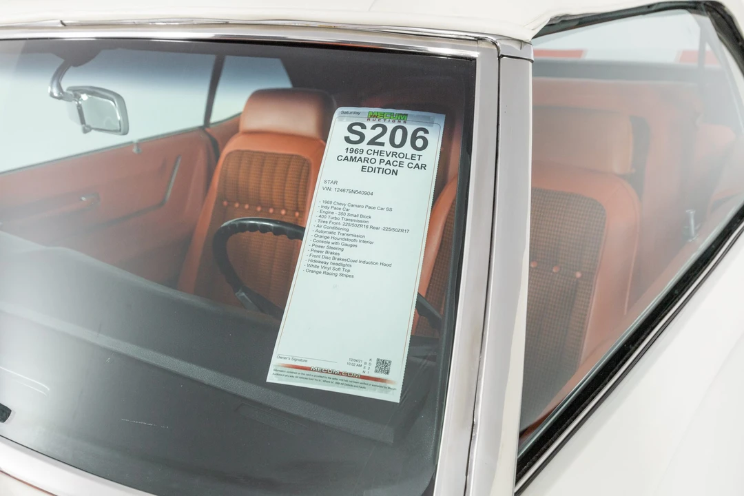 1969 Chevrolet Camaro 1st Gen - Image 29 of 31