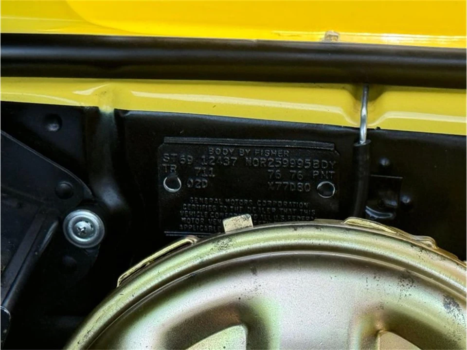 1969 Chevrolet Camaro Z/28 1st Gen - Image 16 of 31