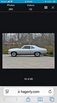 1969 Chevrolet Classic SS Nova