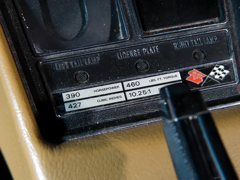 1969 Chevrolet Corvette C3 - Image 17 of 25