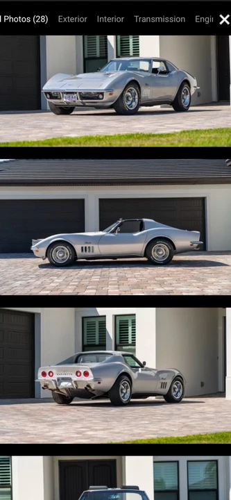 1969 Chevrolet Corvette C3 - Image 8 of 20