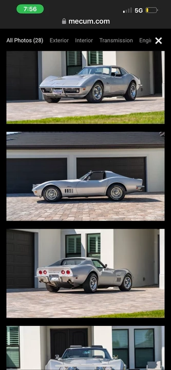 1969 Chevrolet Corvette C3 - Image 16 of 20