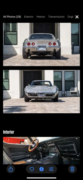 1969 Chevrolet Corvette C3 - Image 4 of 20