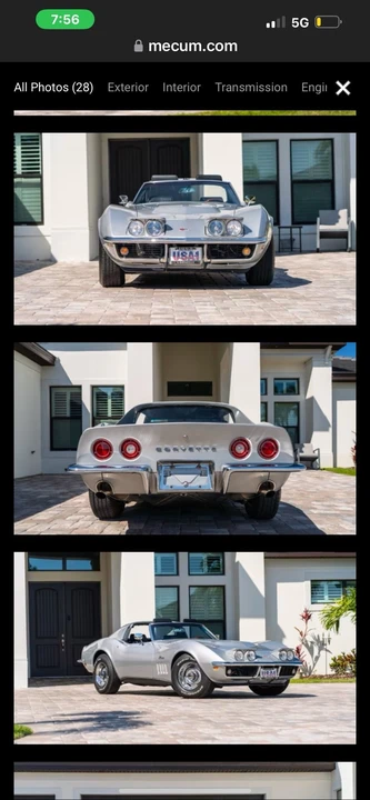 1969 Chevrolet Corvette C3 - Image 15 of 20