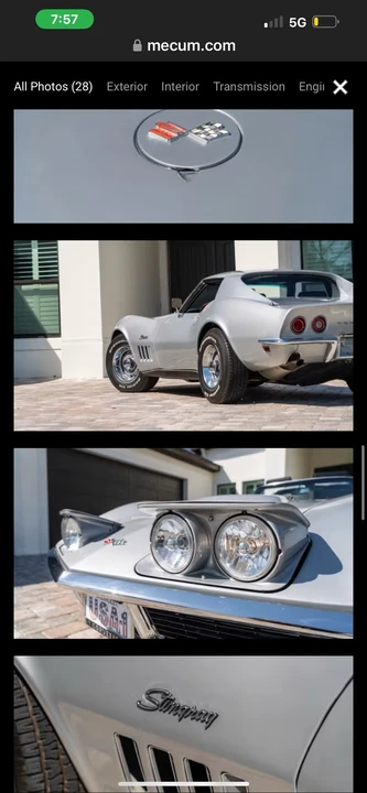 1969 Chevrolet Corvette C3 - Image 14 of 20