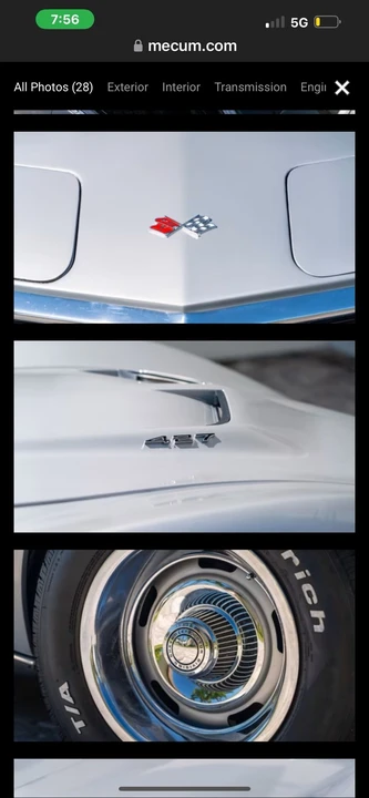 1969 Chevrolet Corvette C3 - Image 13 of 20