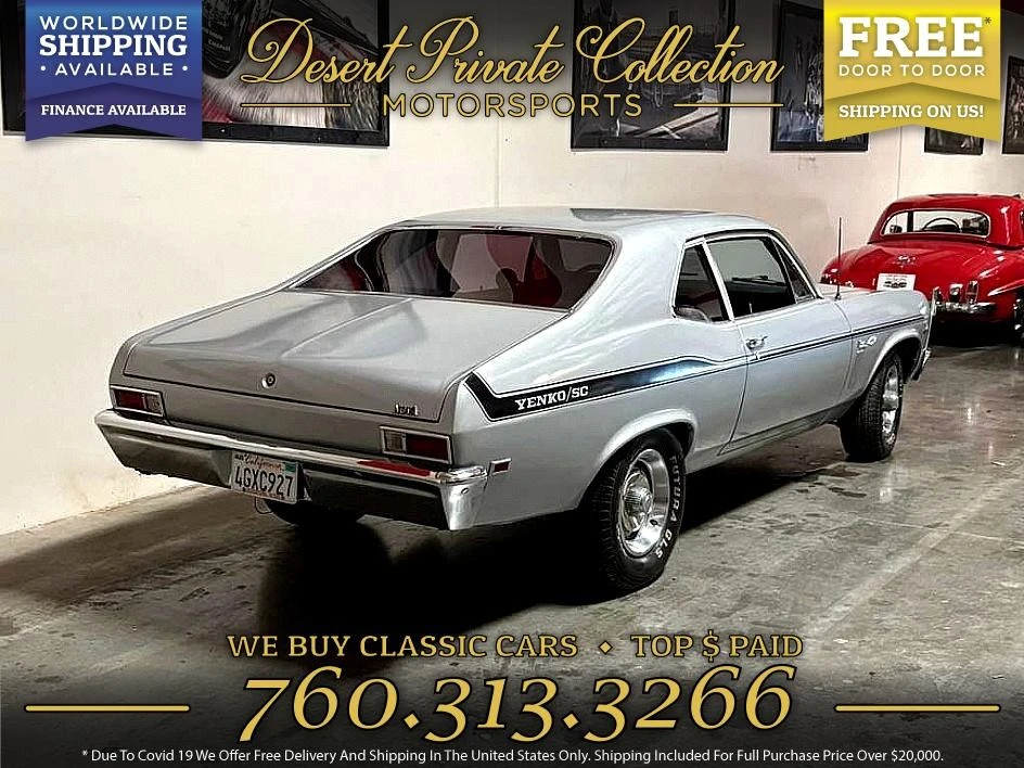 1969 Chevrolet Nova 3rd Gen - Image 4 of 12