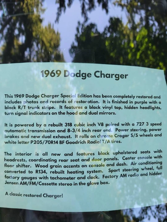 1969 Dodge Charger 2nd Gen - Image 3 of 24