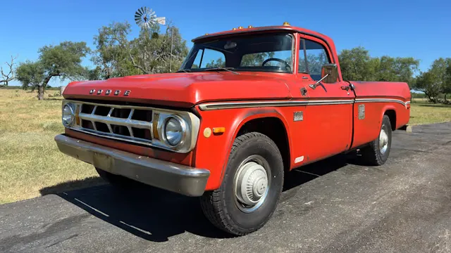 1969 Dodge D200 Camper Special Pickup