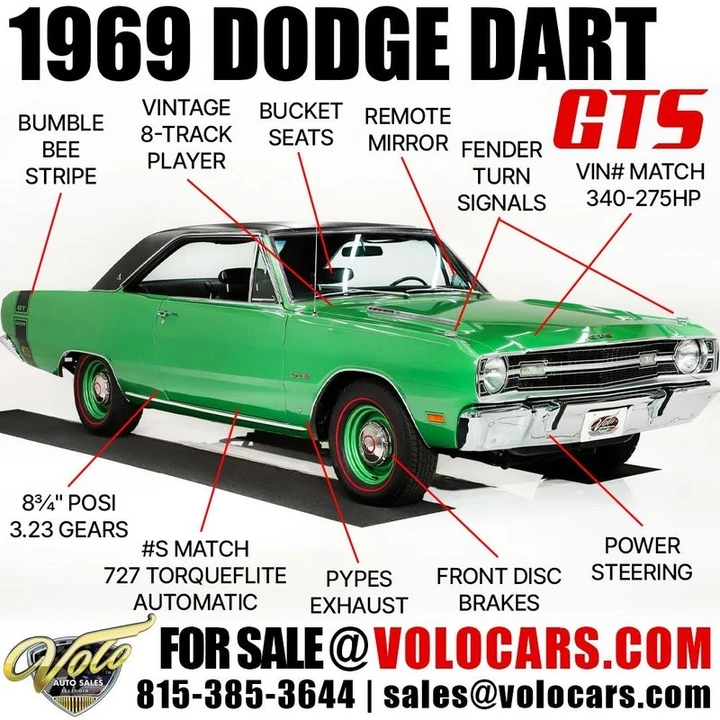 1969 Dodge Dart - Image 6 of 10