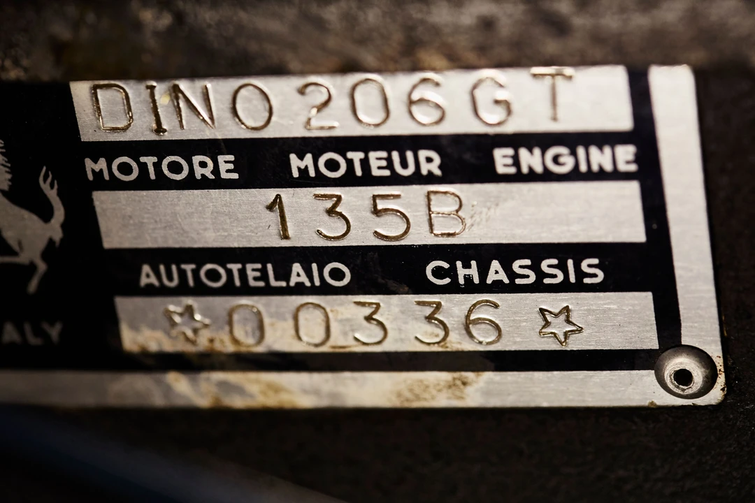 1969 Ferrari Dino 206 GT - Image 12 of 31