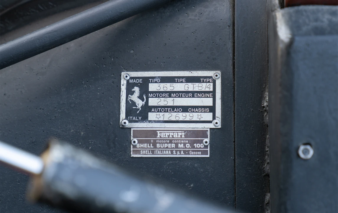 1969 Ferrari Daytona Berlinetta - Image 28 of 31