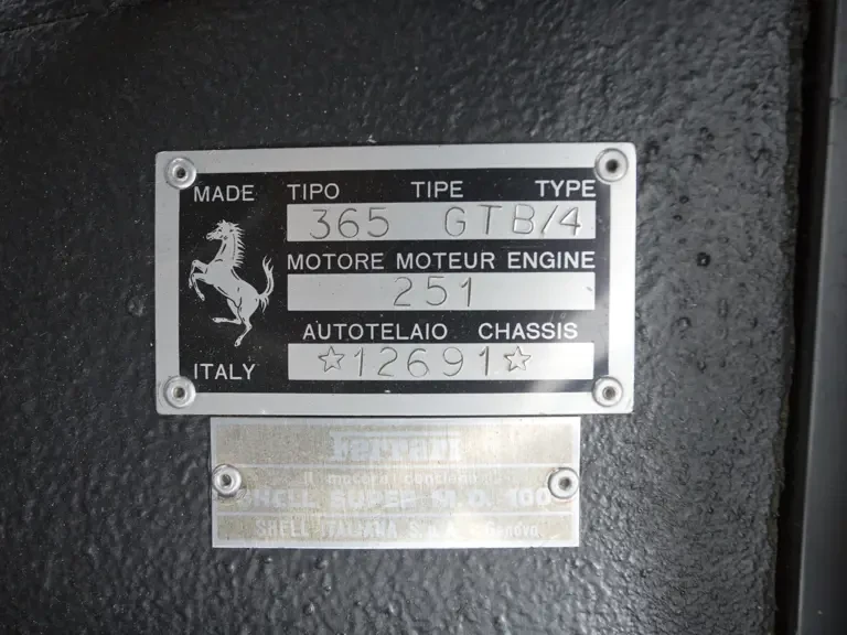 1969 Ferrari Daytona Berlinetta - Image 13 of 26