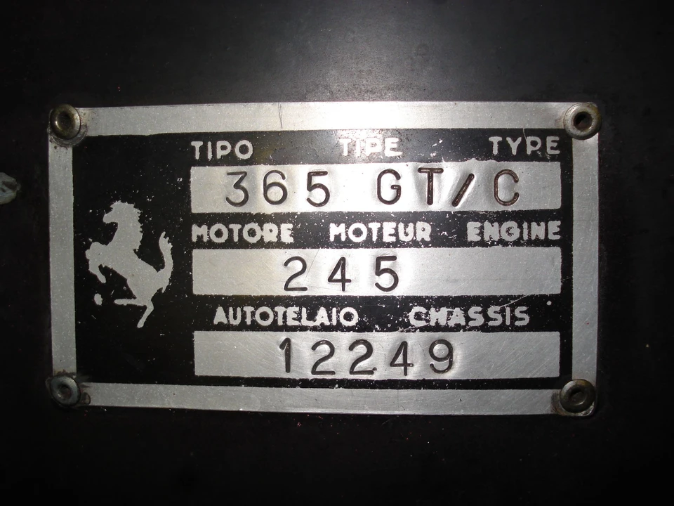 1969 Ferrari 365 GTC & GTS - Image 7 of 12
