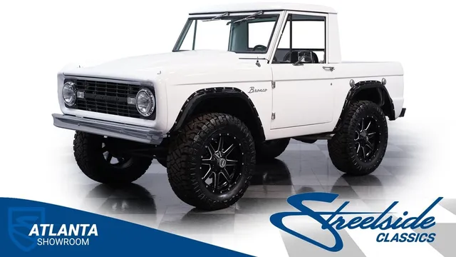 1969 Ford Bronco Half-Cab 4x4 Pickup
