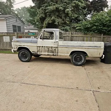 1969 Ford F-100 Shortbed