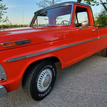 1969 Ford F1 Explore Custom Cab