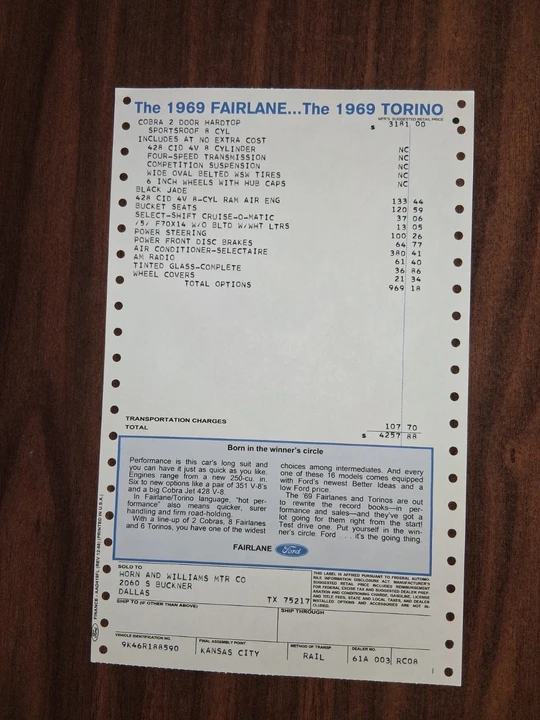 1969 Ford Torino 1st Gen - Image 19 of 21