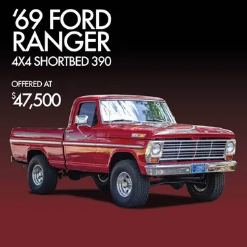 1969 Ford F-100 Ranger 4x4 Shortbed