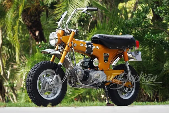 1969 Honda CT70 Silver Tag