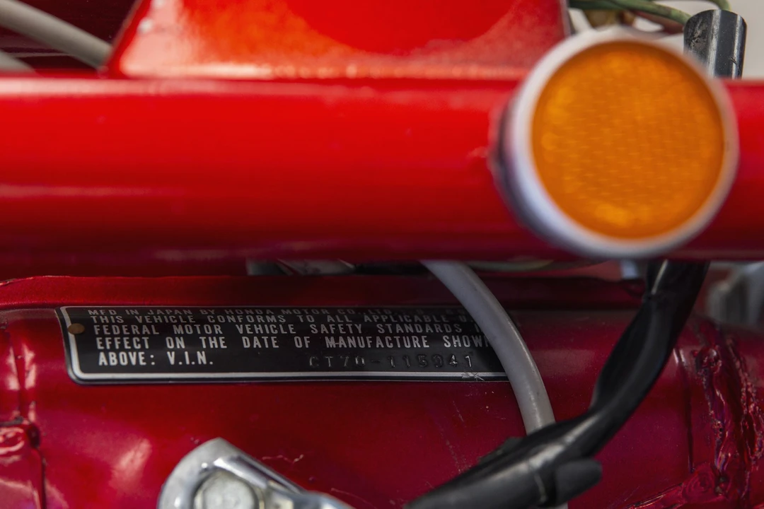 1969 Honda CT70 - Image 20 of 31