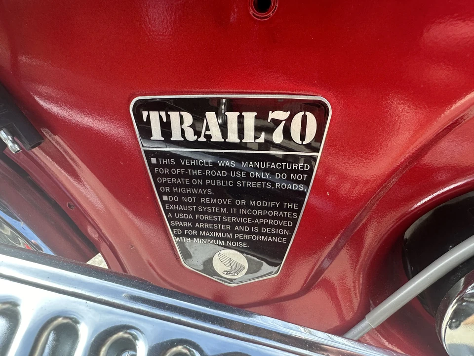 1969 Honda CT70 - Image 8 of 24