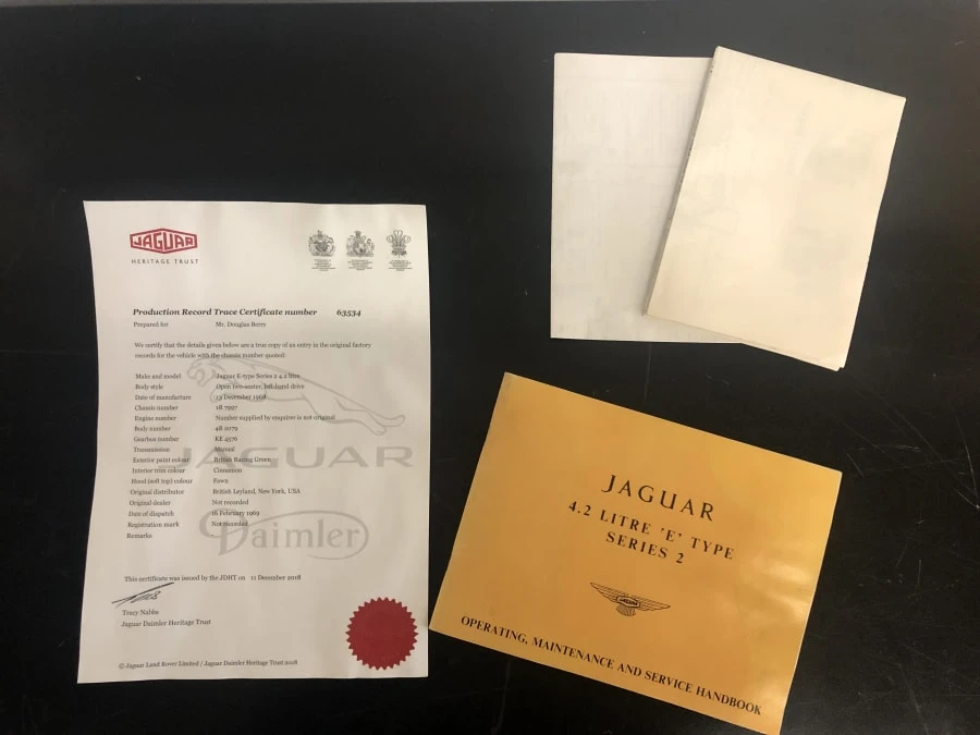 1969 Jaguar E-Type Series 2 - Image 24 of 24
