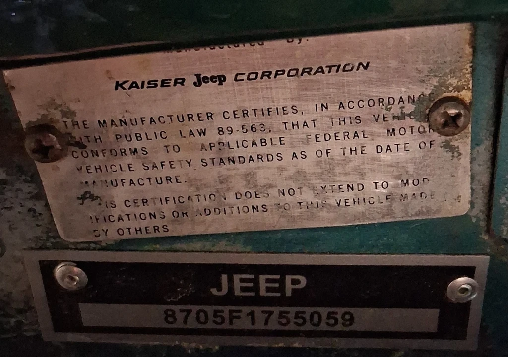 1969 Jeep Jeepster Commando - Image 19 of 21