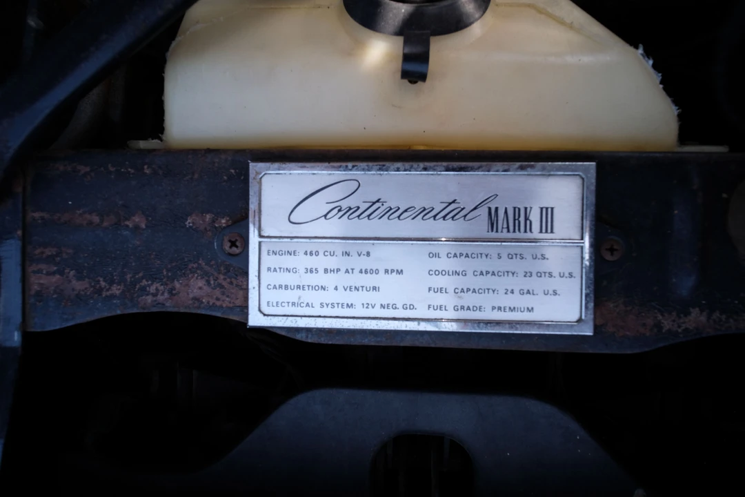 1969 Lincoln Continental Mark III - Image 10 of 22