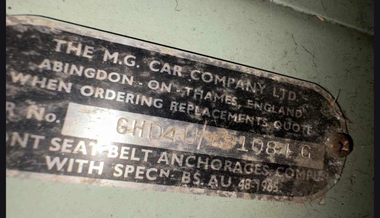 1969 MG MGB - Image 17 of 21