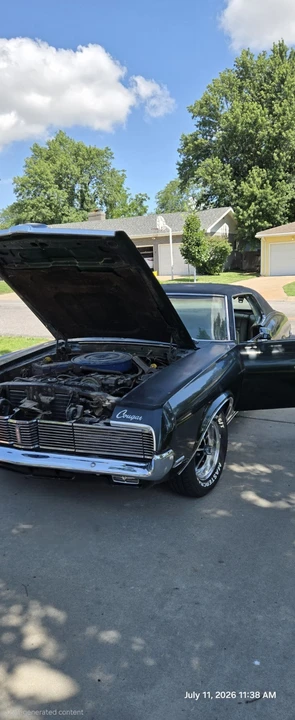1969 Mercury Cougar 1st Gen - Image 8 of 13
