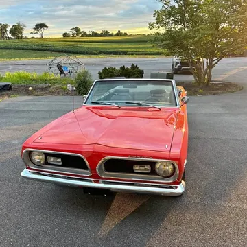 1969 Plymouth Barracuda Convertible