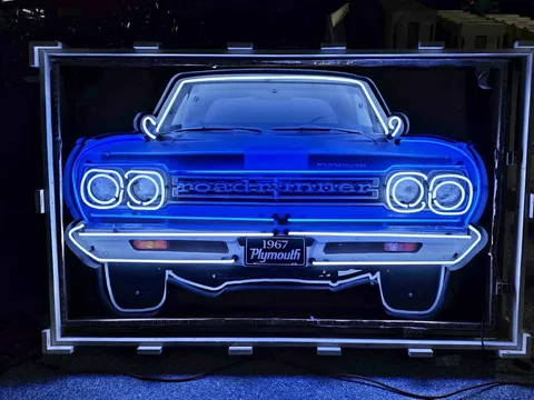 Plymouth Roadrunner Neon Sign