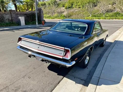 1969 Plymouth Barracuda Coupe