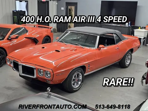 1969 Pontiac Firebird 400 H.O. Ram Air III Convertible