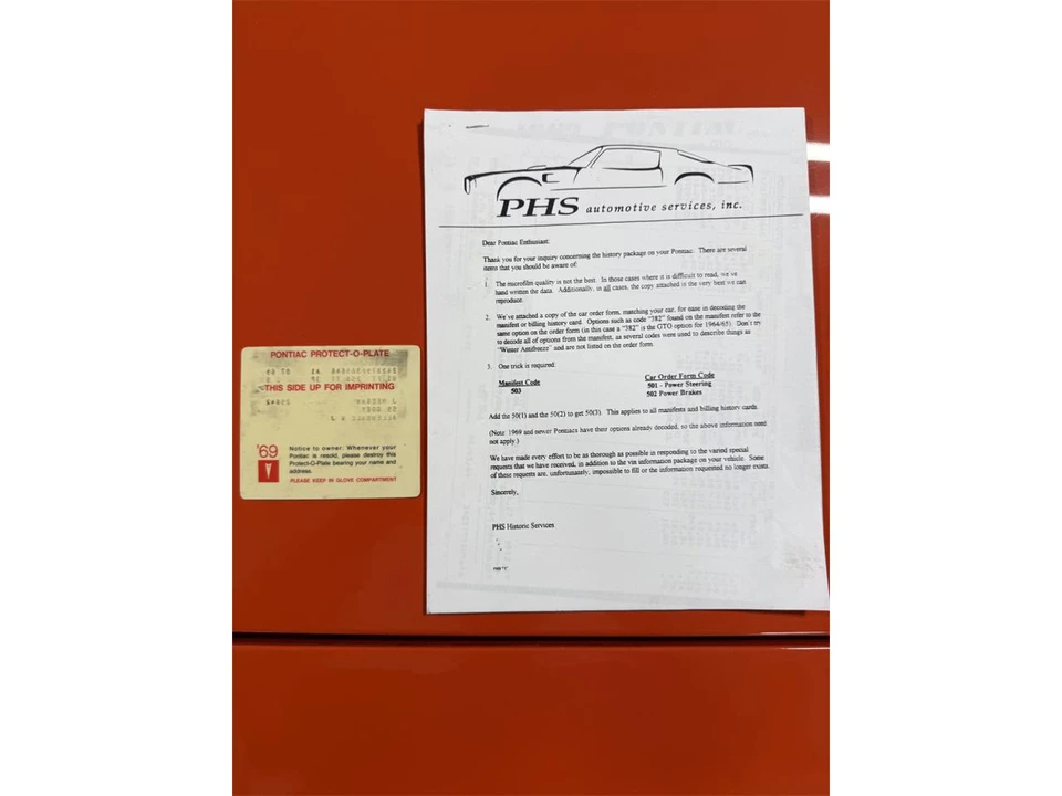 1969 Pontiac GTO 2nd Gen - Image 23 of 25