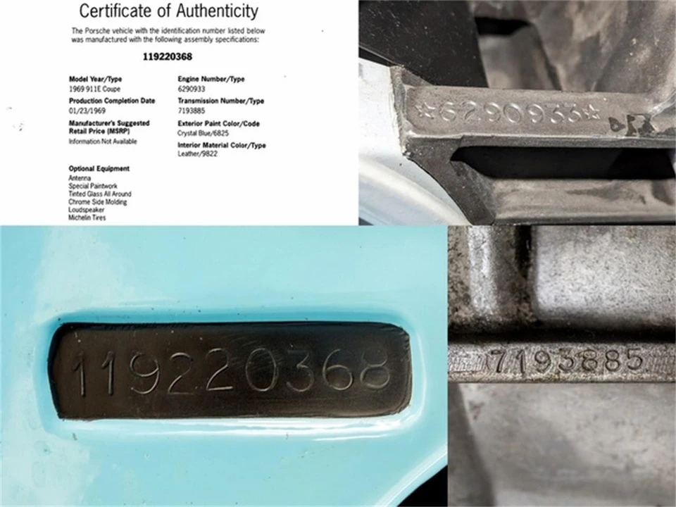 1969 Porsche 911 E F-Body LWB - Image 24 of 31
