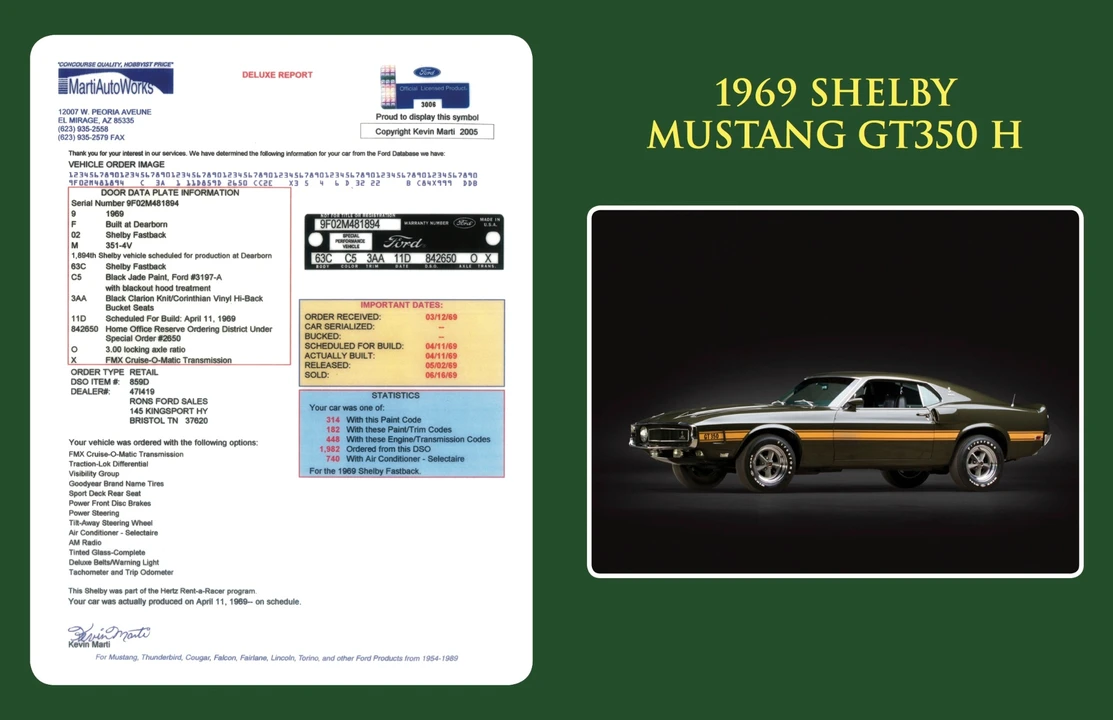 1969 Shelby GT350 - Image 28 of 31