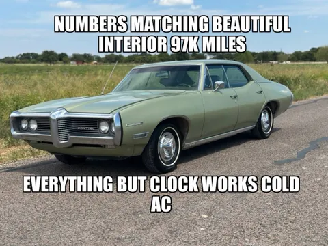 1969 Pontiac Tempest Custom S Sedan