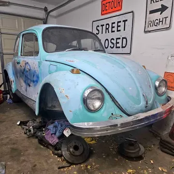 1969 Volkswagen Beetle Hatchback 2D